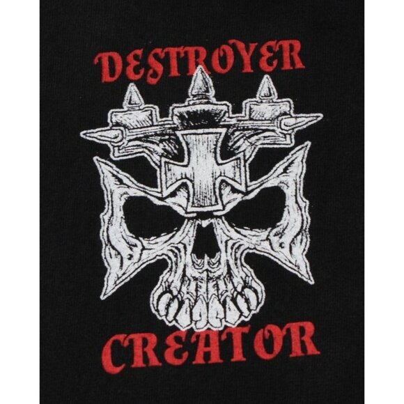 WWE Wear Authentic Triple H Perditor Aedificator Graphic T-Shirt Black 2X - Picture 7 of 7